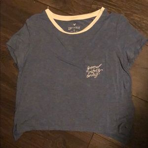 AE soft & sexy “good vibes only” T shirt